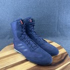 Adidas Box Hog Plus Petrol Blue Mens Boxing Boot Shoes Cg3073 Sz 10