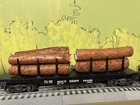 1 48 O Scale Genuine Southern Yellow Pine Logs For Lionel Mth Log Car Full Load