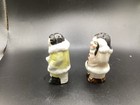 Vtg Eskimo Salt And Pepper Shakers- Japan-very Old -3  Tall