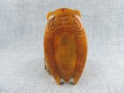 Antique Chinese Jade Ink Nature Jade Hand Carved Bird Shape Ink