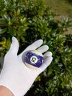 Joe Camel Marbled Pool Ball Swirl   12 Pool Billiard Ball  nos  Scarce