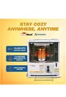 Sengoku Ctn-110 Keroheat Portable Kerosene Space Heater  10 000 Btu  open Box 