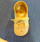 Antique Baby Walking Shoes     Size 1     Leather Booties     Classic Nursery Decor
