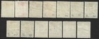 Southern Rhodesia 1937 Kgvi Definitive Set Of 13 Mint  hinged    Cat   85