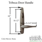 Andersen Door Handle For Hinged Patio Door Non Keyed Tribeca Hardware Kit