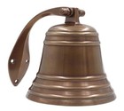 Antique Brass Ship s Bell Maritime Duty Watch  Indoor Bell  Outdoor Bell  Las   