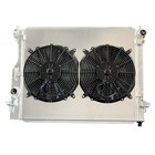 3row Aluminum Radiator With Fan Shroud For Ford 2005-2014 Mustang Mt 2789