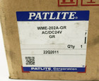 New Patlite Wme-202a-gr Light Tower 24vac dc Green  Red