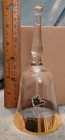 Vintage Handblown Glass Bell Souvenir West Virginia Glass