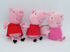 Peppa Pig Lot Ty Beanie Baby Plush Doll Stuffed Animal Toy 6  Princess Peppa