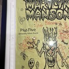 Marilyn Manson 1993 Plus Five Lounge Full Band Signed Autographed Concert Flyer