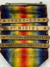 Wwi Us Military Victory Medal With Campaign Bars