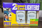 Vintage Lot Of Joe Camel Promotional Items Windbreaker Belt Lighters Matches B24