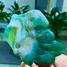 115g  Natural Gobi Agate Eye Agate crystal Raw Stone Madagascar