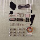 Unfinished 12 String L P Diy Electric Guitar Kit Flame Maple Top Cr Part Bolt-on