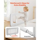 Toddler Bed Rail Guard  Foldable Kids Safety Crib Rail Prevent Falling