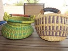 Handwoven African Basket Lot 5