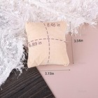 Auear  10 Pack Beige Velvet Watch Pillows Small Jewelry 10 Pack 