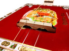 Complete Diy 3-string Fretted Cigar Box Guitar Kit With Neck - Includes Acoustic