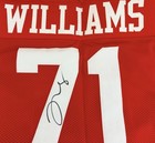 Trent Williams Autographed Replica Nebraska Jersey Beckett Coa Size Xl