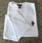 Polo Ralph Lauren Men   s Shirt Basketball Bear Waffle Knit Thermal Long Sleeve