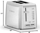 Cuisinart Custom Select 2-slice Toaster Stainless Steel Rbt-1200pc  open Box 