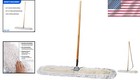 Professional Dust Mop With Washable Cotton Head - Ideal For Janitorial Supplies