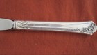 Oneida Damask Rose Sterling Silver Modern Blade Knife No Monogram