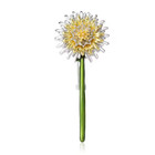 Luxury Dandelion Flower Brooch Pin     Casual Party Happy New Year Jewelry Gift