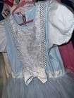Size 4 5 Kids Girls Blue Tutu Princess Dress