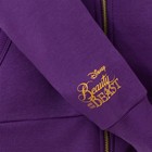 Disney D23 Beauty Beast Jacket Purple Hoodie Zip Adult - Xl  New From 2026 D23