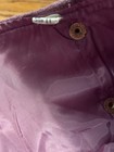 Vintage 60s Rare Color Purple Suede Mini Skirt With Belt Mod Gogo Groovy Costume