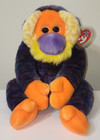 Ty Large Plush Beanie Buddy Bananas The Orangutan   Monkey 13  Mwmts Stuffed Toy