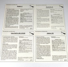 4 Edito Service Cards - German Recon Aircraft - Wwi Ci Ciii - Wwii Fw 200 Hs 126