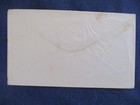 1850s Bridgeport New York Cancel 3c Postal Stationery Cover