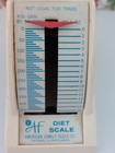 American Family Platform Scale Farmhouse Kitchen Food Weighing 16oz Vintage