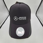 Mercedes-amg Petronas F1 Team Puma Cap Bb Snap Adjustable Hat Black New W  Tag
