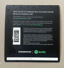 2017 Starbucks Gift Card  Metallica On Backing Spotify  Mint  Worldwide Shipping