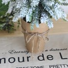 Artificial Christmas Tree Tabletop Decoration Snow Flocked Xmas Pine Party Home
