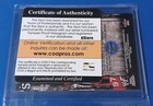 The Rock Auto Autographed Card 2001 Fleer Wwe Show Enders Triple H Rare Wwf Gem
