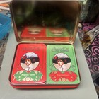 Vintage Coca Cola Playing Cards And Tin