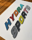 Hydra-sports Custom 3d Printed Boat Decals Set - 44  Large Marine Emblems