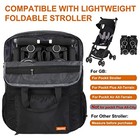  Stroller Travel Bag Compatible With Gb Pockit And Gb Pockit Air Medium Black