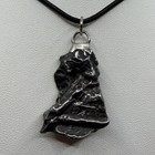 Campo Del Cielo Meteorite Pendant  Astronomy Gift  Space Gift  Coa  19 64 Grams