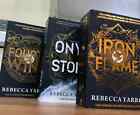 Onyx Storm   Iron Flame   Fourth Wing By Rebecca Yarros 3 Books Set Paperback