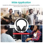 Wired Over Ear Headphones Studio Monitor Recording Headset For Guitar Amplifier