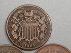 3-us 2   Two Cent Piece 1864  1865  1867 