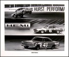 Dodge Plymouth Mopar Muscle Car Print Lithograph Set  4 1966 1967 1968 1969 1970