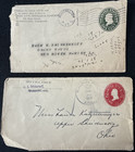 1902-16 Us 6 Covers And Postcards Used