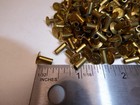 9 64 X 5 16 Brake Clutch 3-5 Tubular Brass Rivets Vintage Usa Made Qty 300 New